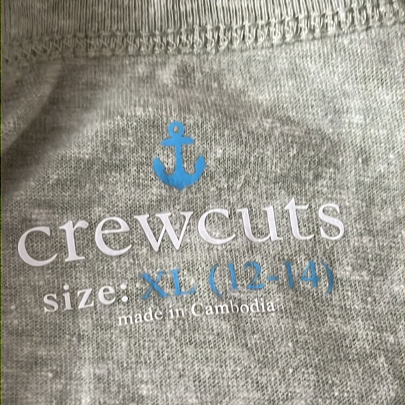 NWT Boys J Crew Crewcuts L/S Slub Knit Cotton Tee Size XL (12-14) - Picture 5 of 5